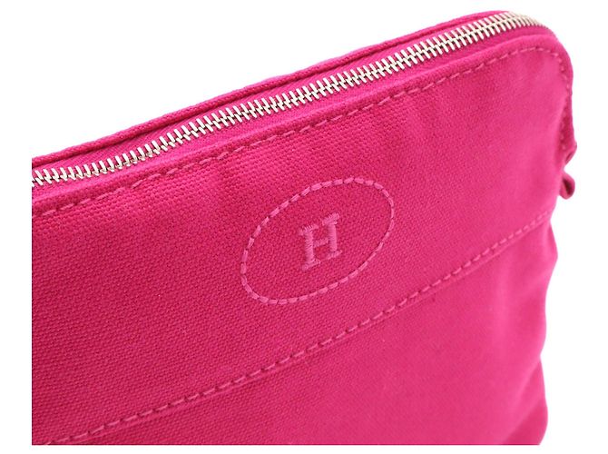 Hermès HERMES Bolide Pouch 20 Handbag Fuschia - view 6