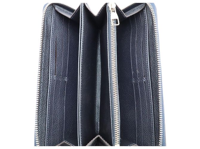 Louis Vuitton Monogram Empreinte Zippy Wallet Schwarz Rot - Ansicht 7