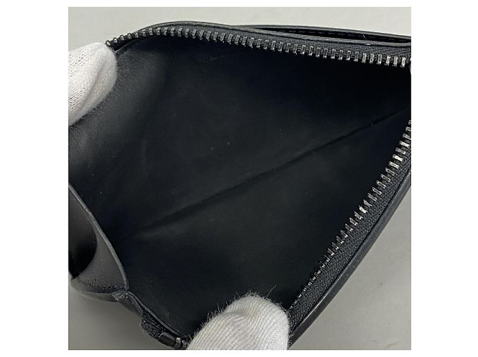 Portamonete Louis Vuitton in Black Nero - vista 3