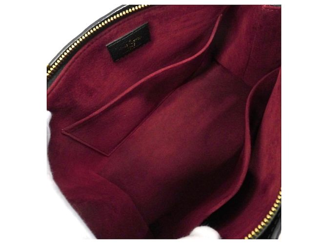 Borsa Louis Vuitton Monogram Empreinte Petit Palais Nero - vista 4