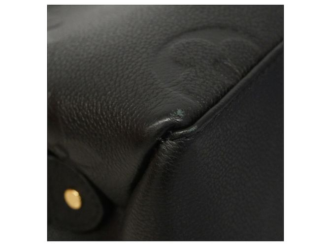 Borsa Louis Vuitton Monogram Empreinte Petit Palais Nero - vista 7