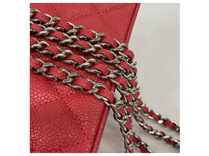 Borsa a tracolla Chanel Boy Chain Rosso - vista 7