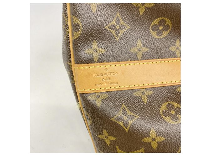 Borsa Boston Louis Vuitton - Monogram Keepall Bandoulière 55 Marrone - vista 5