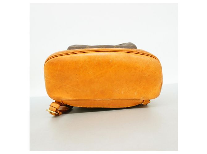 Mochila Louis Vuitton Monogram Montsouris GM Castaño - vista 3