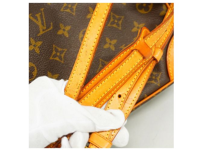 Borsa a tracolla Louis Vuitton Monogram Trocadero 30 Marrone - vista 8