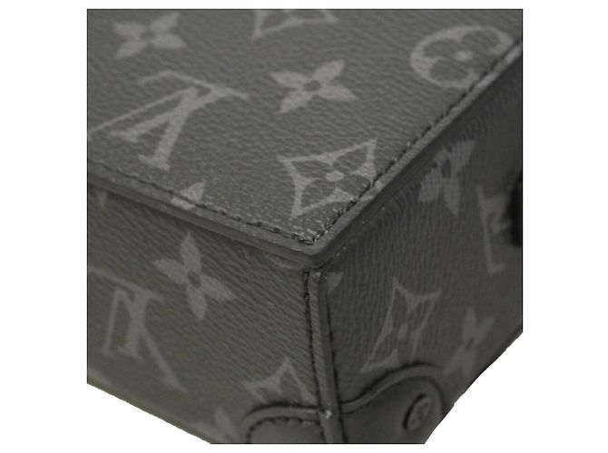Borsa a tracolla portafoglio indossabile Louis Vuitton Monogram Eclipse Steamer Nero - vista 6