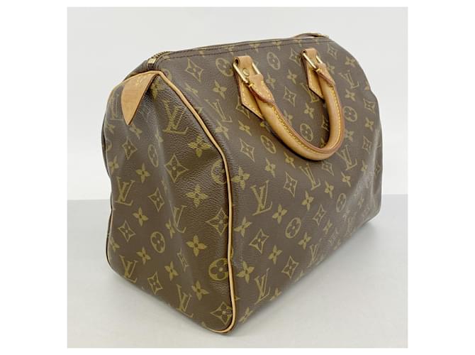 Borsa Louis Vuitton Monogram Speedy 30 Marrone - vista 2