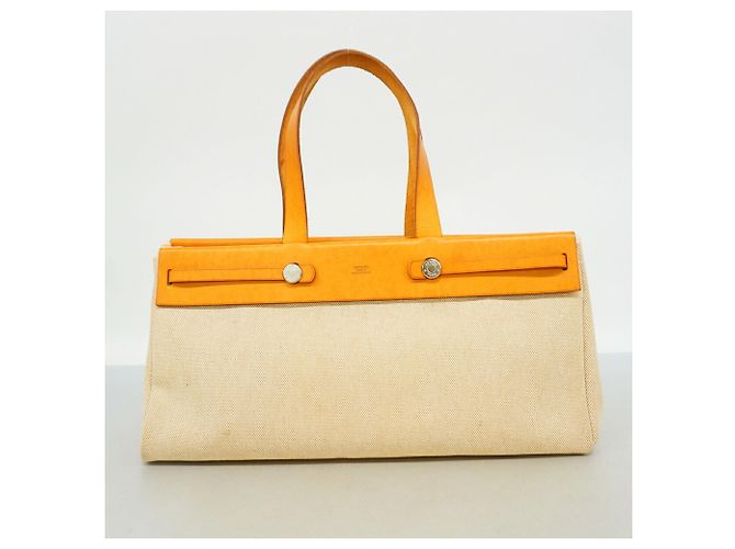 Hermès Bolso Tote Hermes Herbag Cabas MM - vista 11