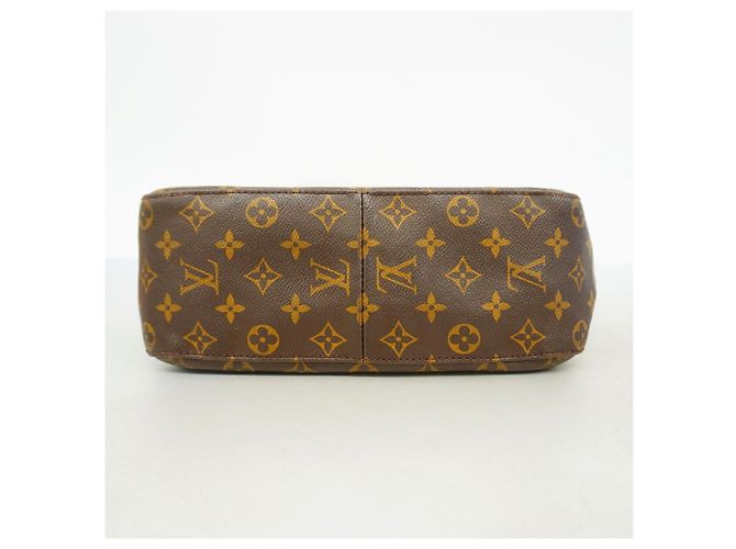 Borsa a tracolla Louis Vuitton Monogram Looping GM Marrone - vista 3