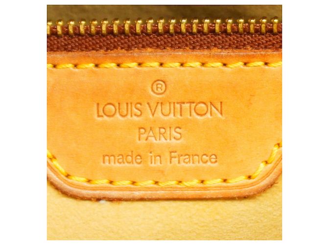 Borsa a tracolla Louis Vuitton Monogram Looping GM Marrone - vista 5