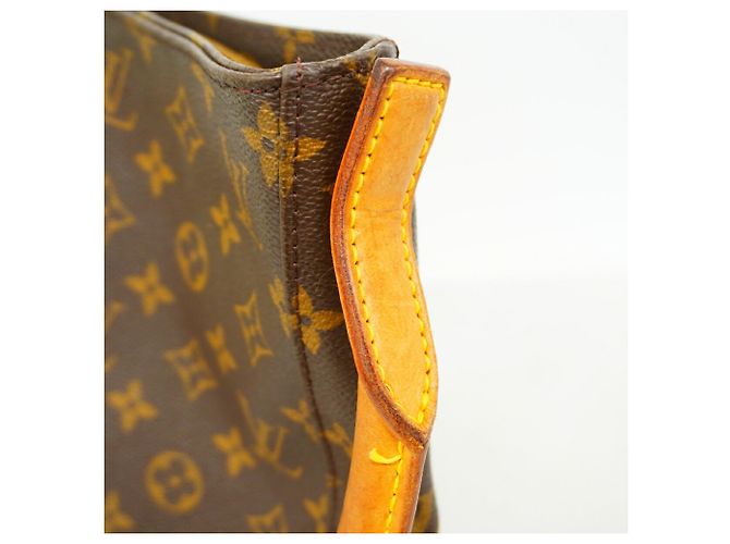 Borsa a tracolla Louis Vuitton Monogram Looping GM Marrone - vista 8