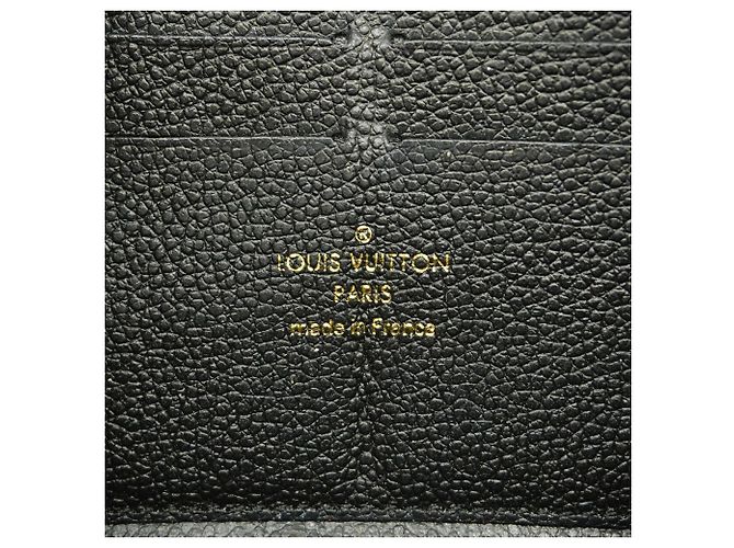 Louis Vuitton Monogram Empreinte Zippy Wallet M60571 Noir Negro - vista 5