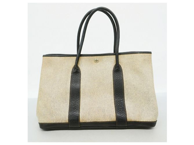 Hermès Borsa Tote Hermes Garden PM Nero - vista 11