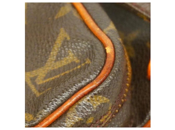 Borsa a tracolla Louis Vuitton Monogram Mini Amazon Marrone - vista 8