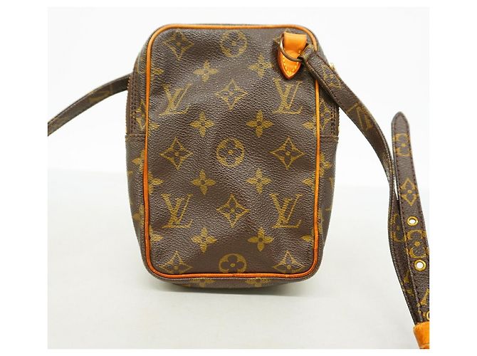 Borsa a tracolla Louis Vuitton Monogram Mini Amazon Marrone - vista 9