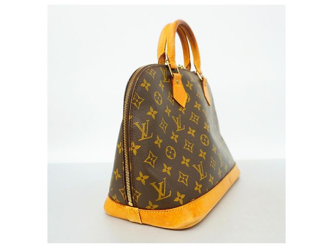 Bolso Louis Vuitton Alma Monogram Castaño - vista 2