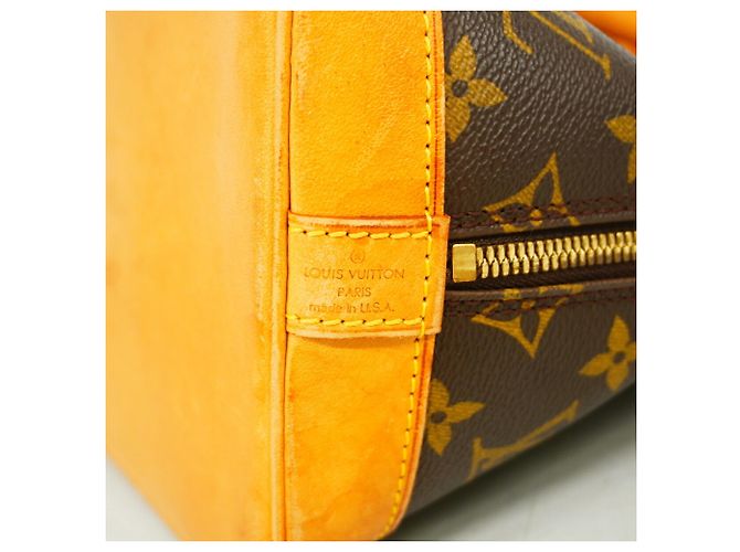 Bolso Louis Vuitton Alma Monogram Castaño - vista 5