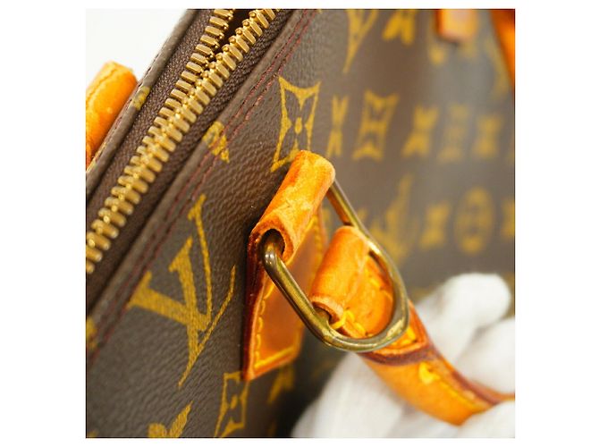 Bolso Louis Vuitton Alma Monogram Castaño - vista 7