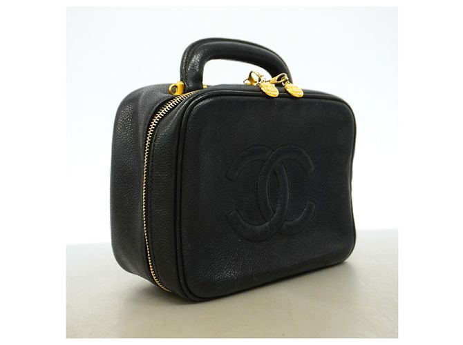 Borsa Vanity Chanel Nera Nero - vista 2