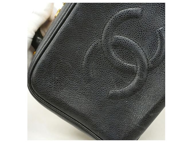Borsa Vanity Chanel Nera Nero - vista 7