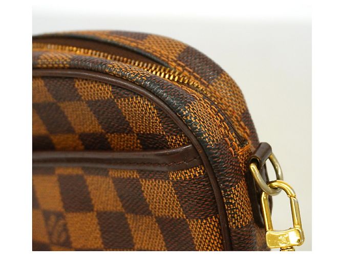 Borsa a tracolla Louis Vuitton Damier Pochette Ipanema Damier ebene - vista 10