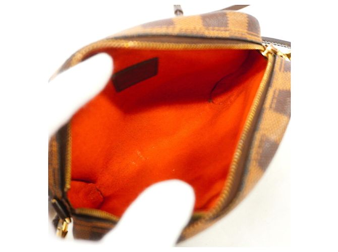 Borsa a tracolla Louis Vuitton Damier Pochette Ipanema Damier ebene - vista 4