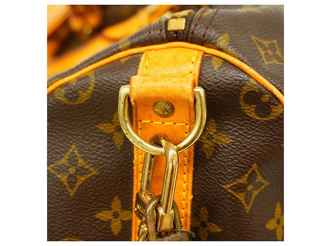 Keepall Borsa Boston Louis Vuitton Marrone - vista 11
