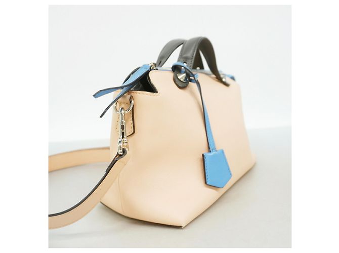 Borsa in pelle Fendi By The Way Beige - vista 2