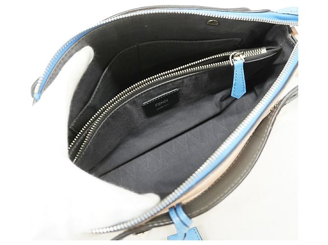 Borsa in pelle Fendi By The Way Beige - vista 4