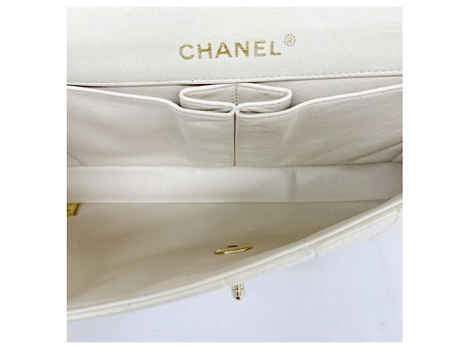 Borsa a tracolla Chanel Chocolate Bar con catena Beige - vista 4
