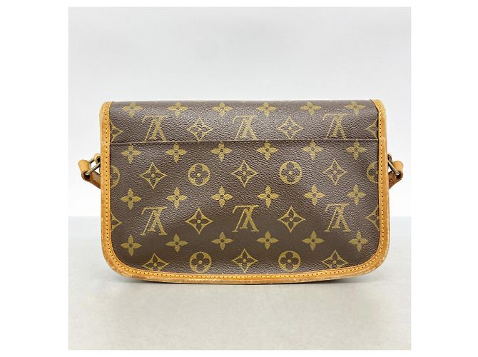 Borsa a tracolla Louis Vuitton Monogram Gibeciere PM Marrone - vista 13