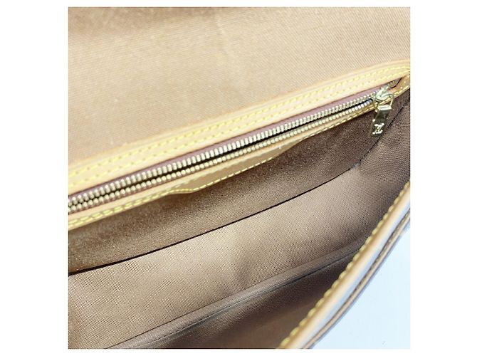 Borsa a tracolla Louis Vuitton Monogram Gibeciere PM Marrone - vista 4