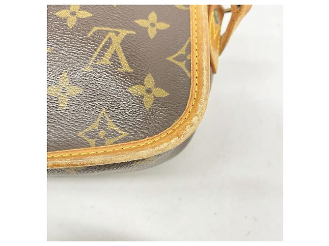 Borsa a tracolla Louis Vuitton Monogram Gibeciere PM Marrone - vista 6