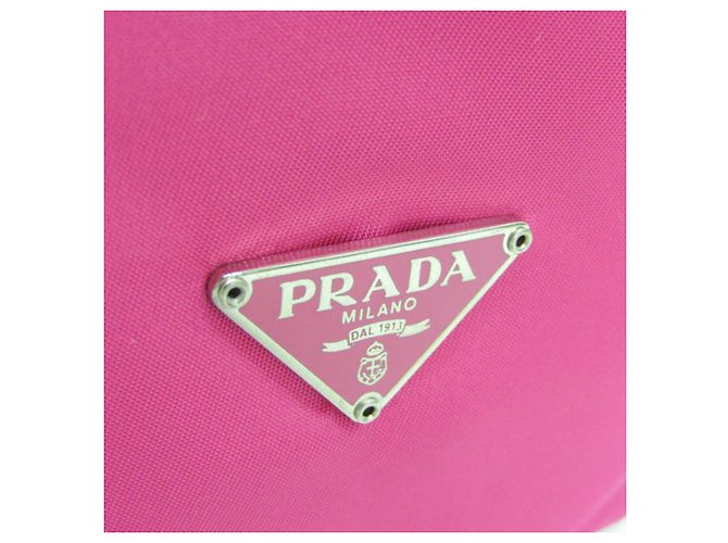 Pouch con coulisse Prada VELA MV369 Rosa - vista 8
