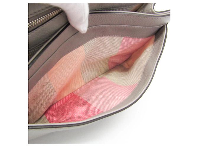 Borsa a tracolla in pelle con nappe Gucci Daily Bamboo Marrone - vista 10