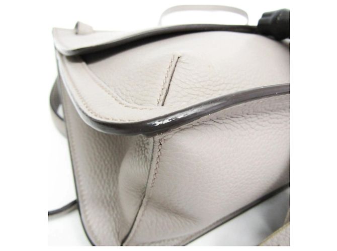 Borsa a tracolla in pelle con nappe Gucci Daily Bamboo Marrone - vista 4