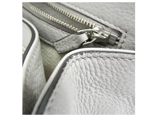 Borsa a tracolla in pelle con nappe Gucci Daily Bamboo Marrone - vista 9
