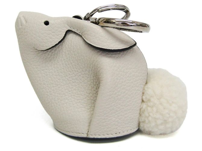 Loewe Bunny Charm Animal Rabbit Münzbeutel Weiß - Ansicht 5