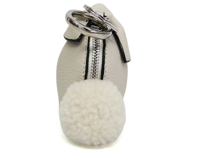 Loewe Bunny Charm Animal Rabbit Münzbeutel Weiß - Ansicht 6