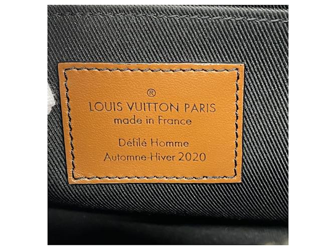 Borsa a tracolla Louis Vuitton Monogram Eclipse Nero - vista 5