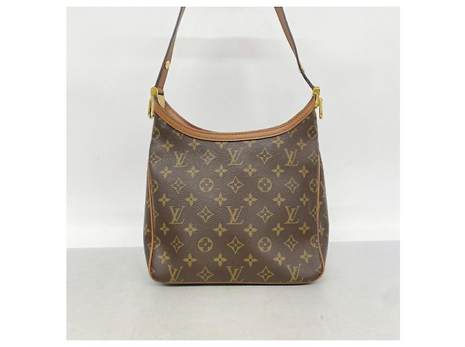 Borsa a tracolla Louis Vuitton Monogram Reverse Hobod Fine PM Marrone - vista 11