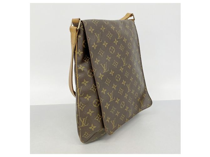 Borsa a tracolla Louis Vuitton Monogram Musette Marrone - vista 2
