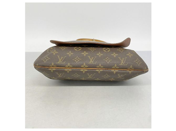 Borsa a tracolla Louis Vuitton Monogram Musette Marrone - vista 3