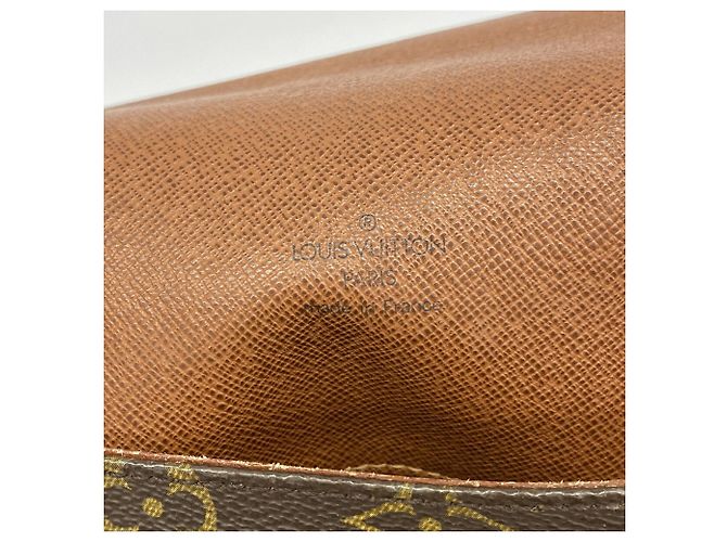 Borsa a tracolla Louis Vuitton Monogram Musette Marrone - vista 5
