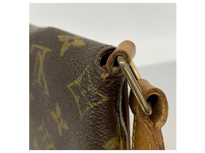 Borsa a tracolla Louis Vuitton Monogram Musette Marrone - vista 6