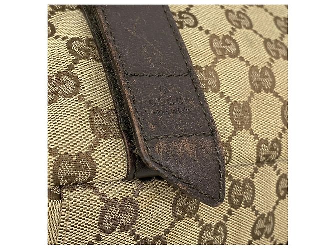 Gucci GG Canvas Brown Schultertasche Braun - Ansicht 10