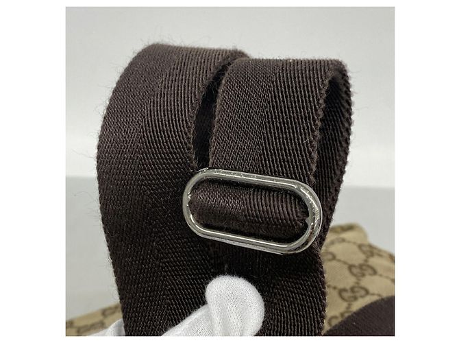 Gucci GG Canvas Brown Schultertasche Braun - Ansicht 8