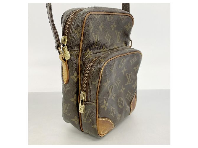 Borsa a tracolla Louis Vuitton Monogram Amazon Marrone - vista 2