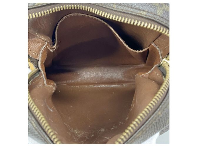Borsa a tracolla Louis Vuitton Monogram Amazon Marrone - vista 4