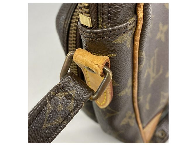 Borsa a tracolla Louis Vuitton Monogram Amazon Marrone - vista 7